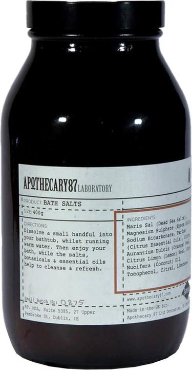 Actual product image Apothecary87 Bath Salts
