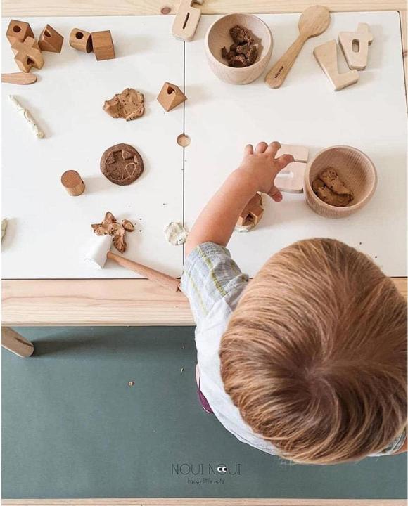 Actual product image Noui Noui Floor Protection Mat Dusty Olive 120 x 95 cm