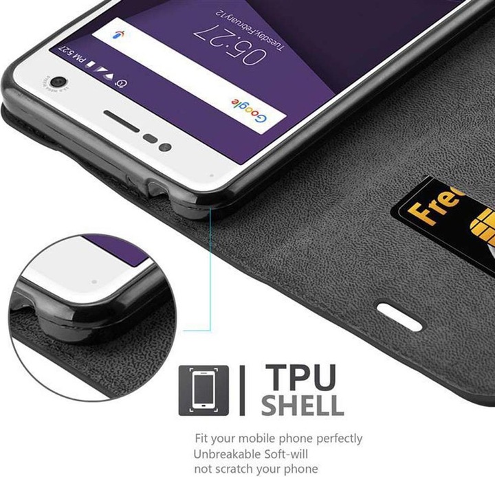 Produktbild Cadorabo Book Invisible Magnet Cover (ZTE Blade V8)