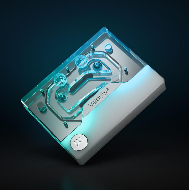 Produktbild EKWB EK Quan Velocity² D-RGB - AM5 wh Edition 3831109906644