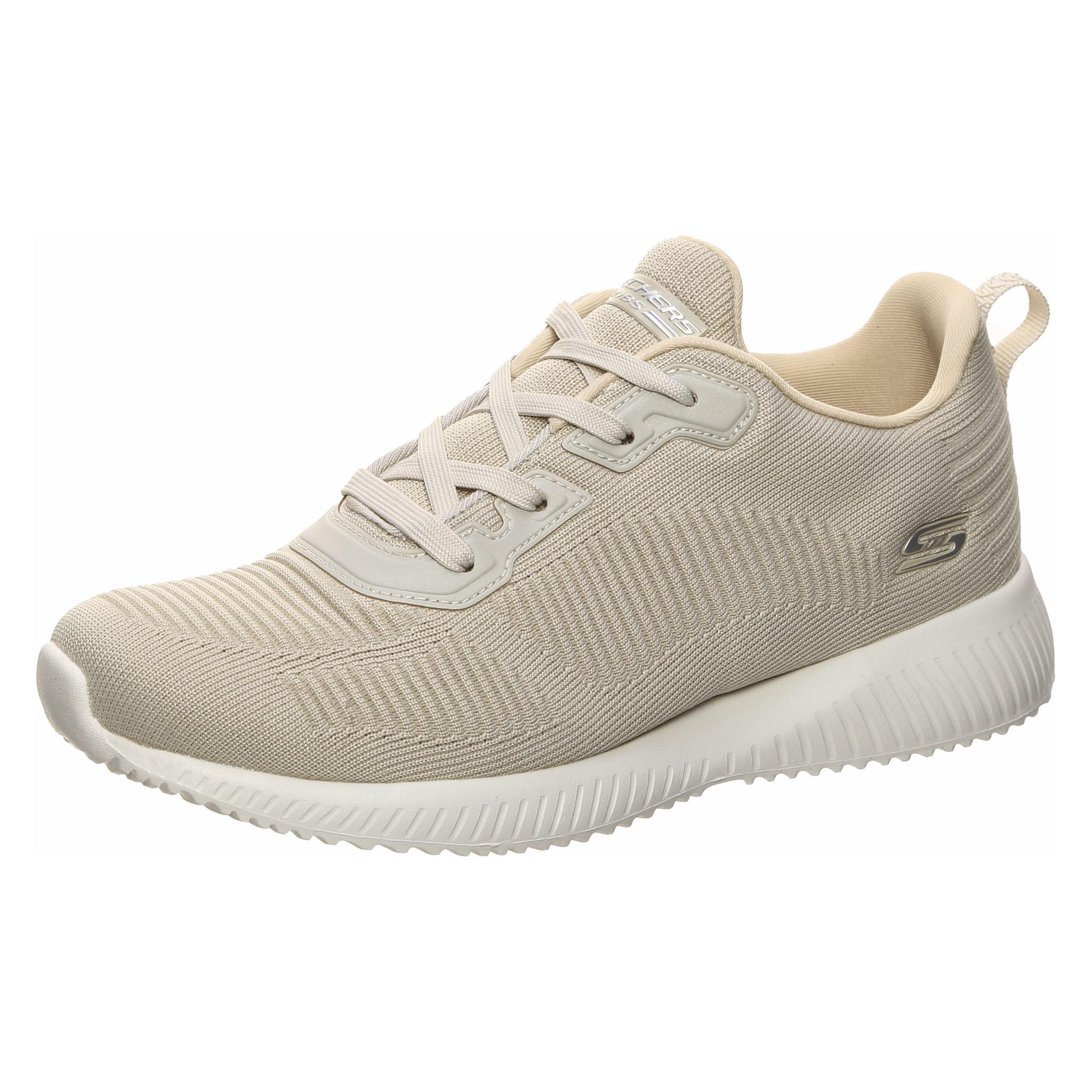 Skechers, Vrouwen, Sneakers, Bobs Squad Tough Talk Trainingsschoen Dames, Beige, (40)