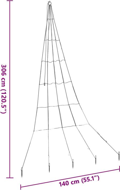 Produktbild vidaXL LED-Baum