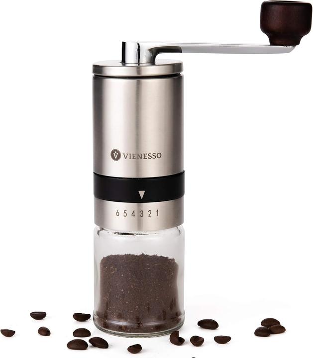 Vienesso Manuelle Kaffeemühle mit Keramikmahlwerk