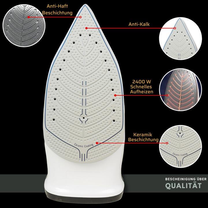 Actual product image Starlyf Cordless Steam Iron (2400 W)