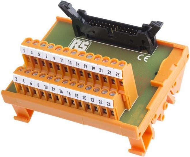 Image du produit RS PRO Bornier rail DIN à embase autodénudante
