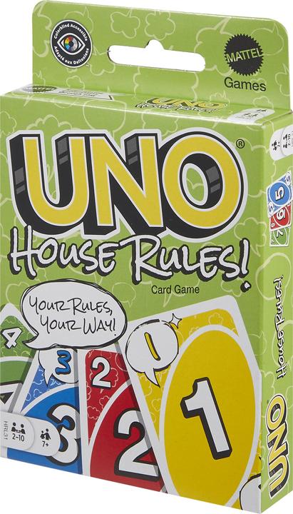 Actual product image Mattel Games UNO House Rules