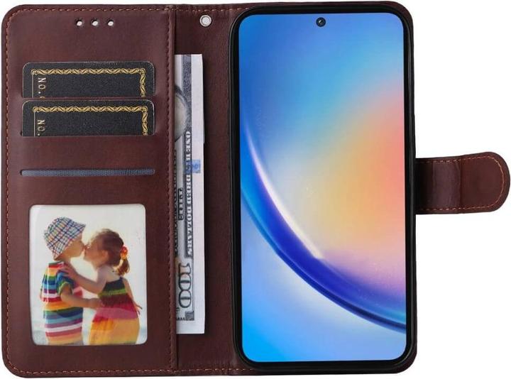 Actual product image Cover-Discount Galaxy A35 - Premium mobile phone case brown (Samsung Galaxy A35)