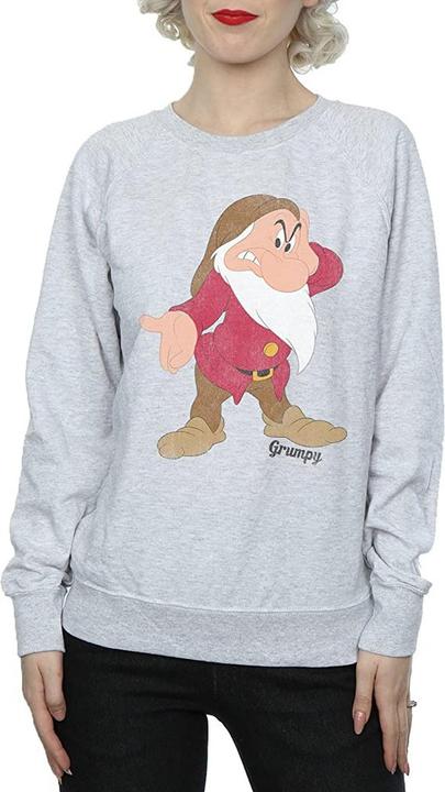Image du produit Snow White Sweatshirt classique grincheux en bruyère pour dames et messieurs (XXL)