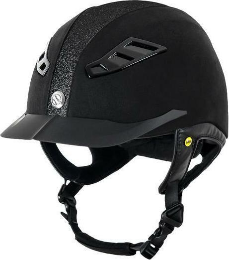 Back on Track Reithelm EQ3 Microfibre Black Sand Damen