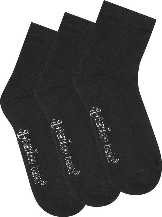 Produktbild Bamboo Basics Quartersocken Sacha (3-Pack) (3er Pack, 41 - 46)