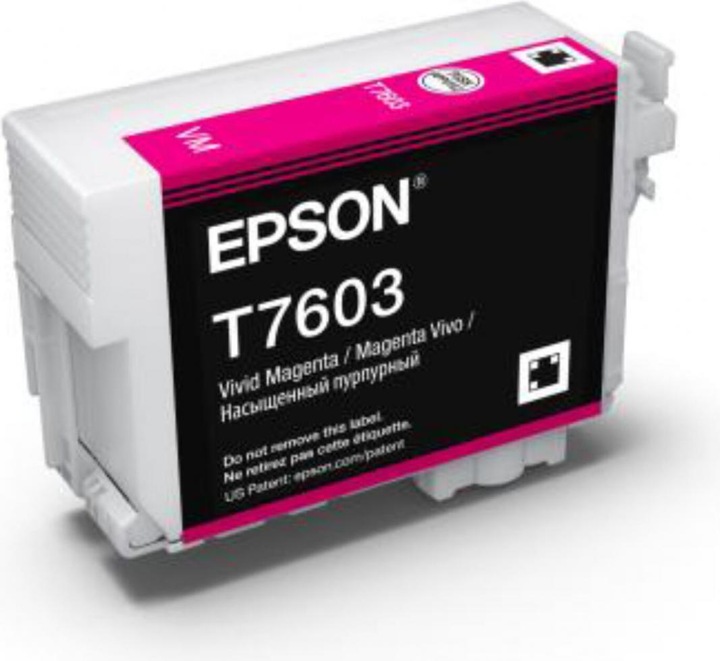 Actual product image Epson T7603, Ultra Chrome HD (M)