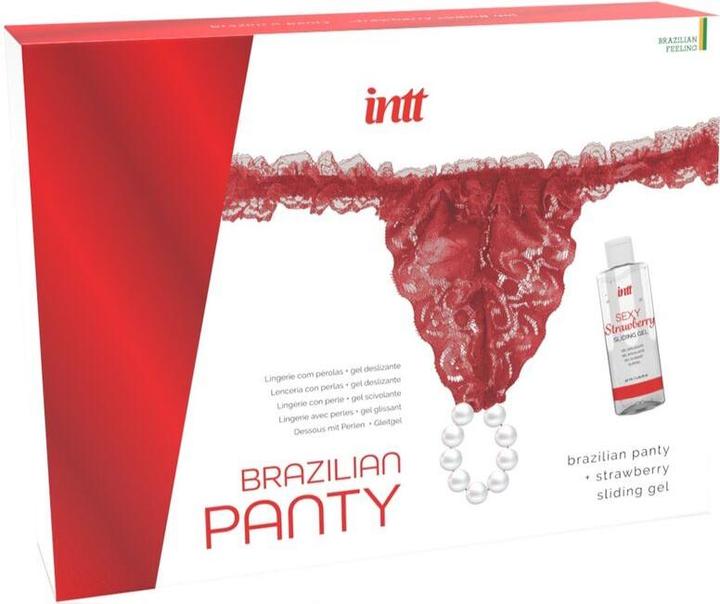 Productafbeelding Intt Braziliaanse Panty - Rood (50 ml, Intieme waslotion)