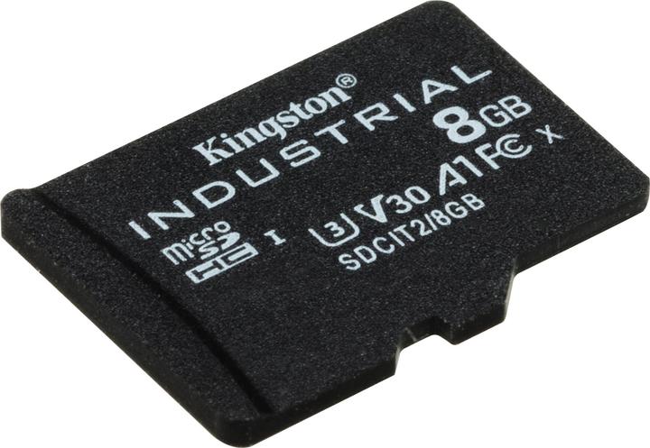 Immagine prodotto Kingston microSDHC Industriale pSLC (8 GB, microSDHC, U3, UHS-I)