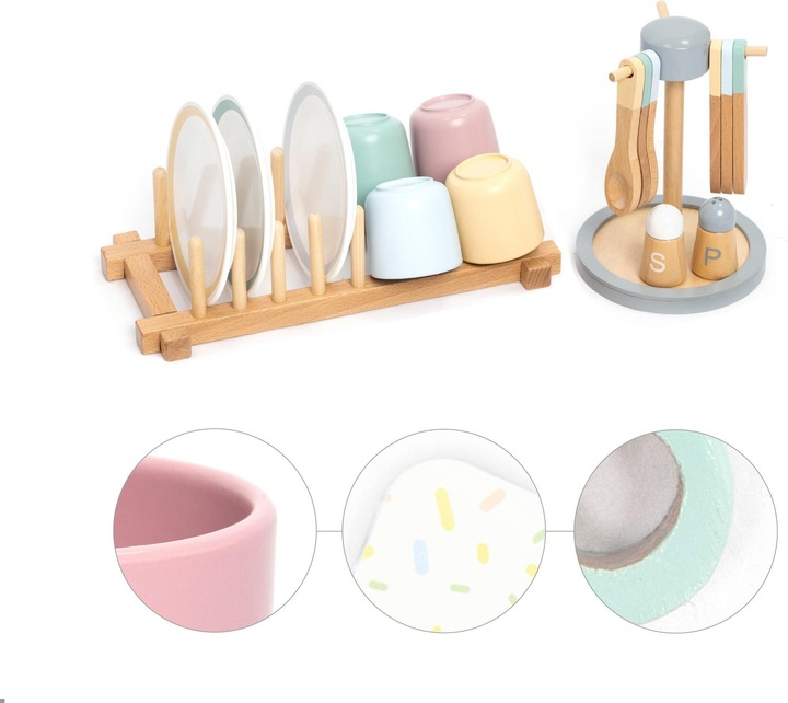 Image du produit UMU Set de vaisselle en bois