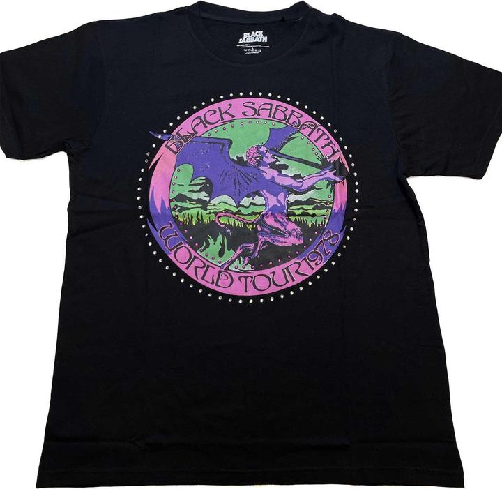 Produktbild Black Sabbath Tour'78 TShirt (140)