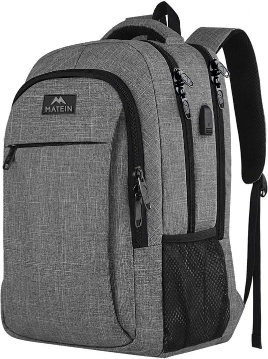 Produktbild Matein Laptoprucksack mit USB-Anschluss (27 l)