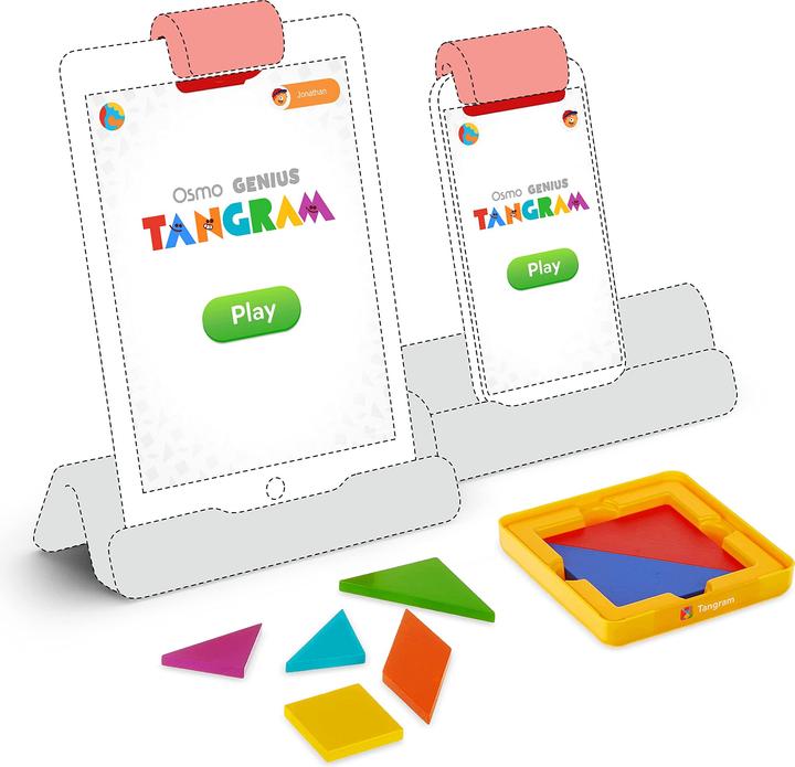 Produktbild Play Osmo Tangram (2019) (Dänisch, Deutsch, Englisch, Französisch, Italienisch, Niederländisch, Norwegisch, Schwedisch, Spanisch, 6 - 10 Jahre)