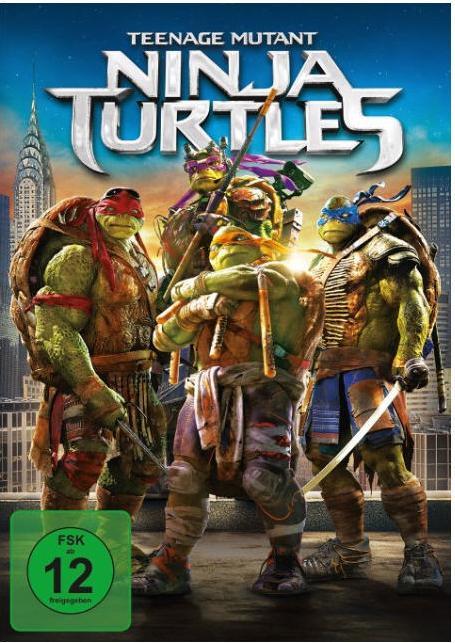 Teenage Mutant Ninja Turtles (DVD, 2014, Deutsch)