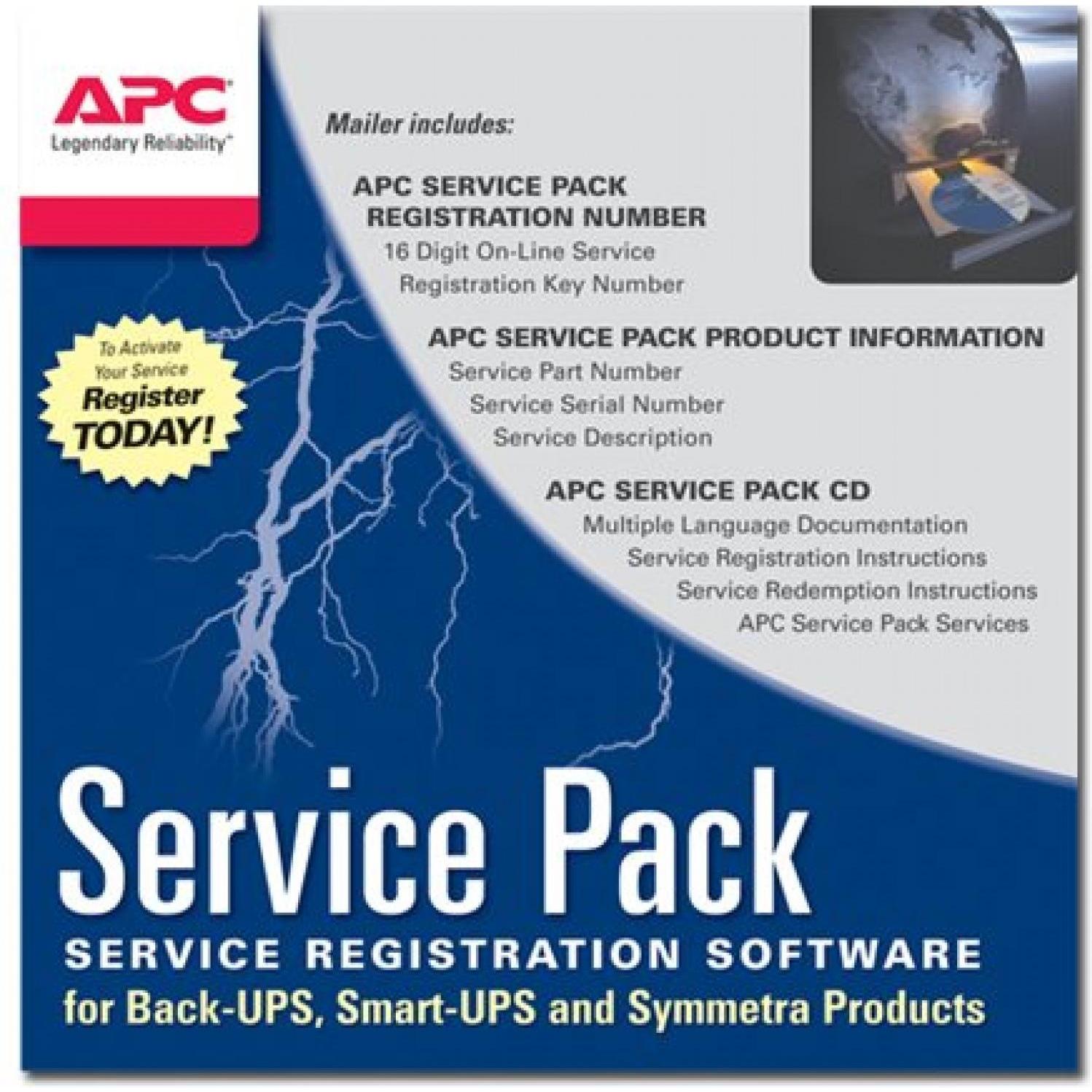 APC 1 Jahr Garantieerweiterung in einer Box - Renewal or High Volume, USV Zubehör
