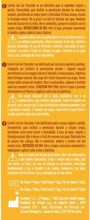 Produktbild Control Lub Gel Lubricante Chocolate 75 ml (75 ml)