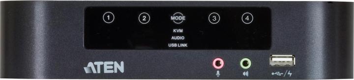 Produktbild Aten CS1944: Mini DP KVM Switch, 4 Port