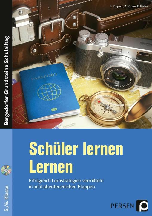 Produktbild Schüler lernen Lernen (Deutsch, Annika Krone, Britta Klopsch, Elena Golea, 2024)