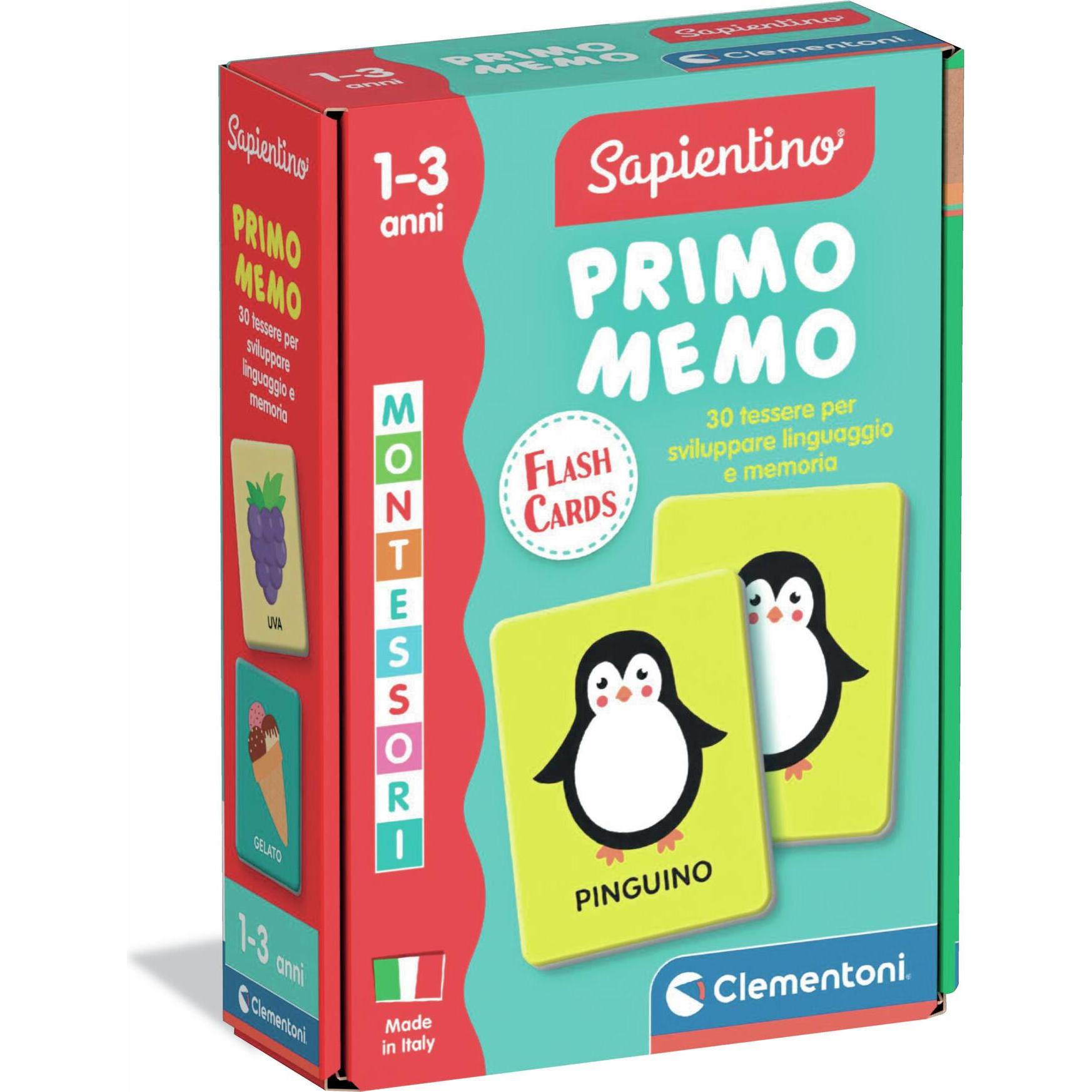 Clementoni Flashcards Primo Memo (Italiano)