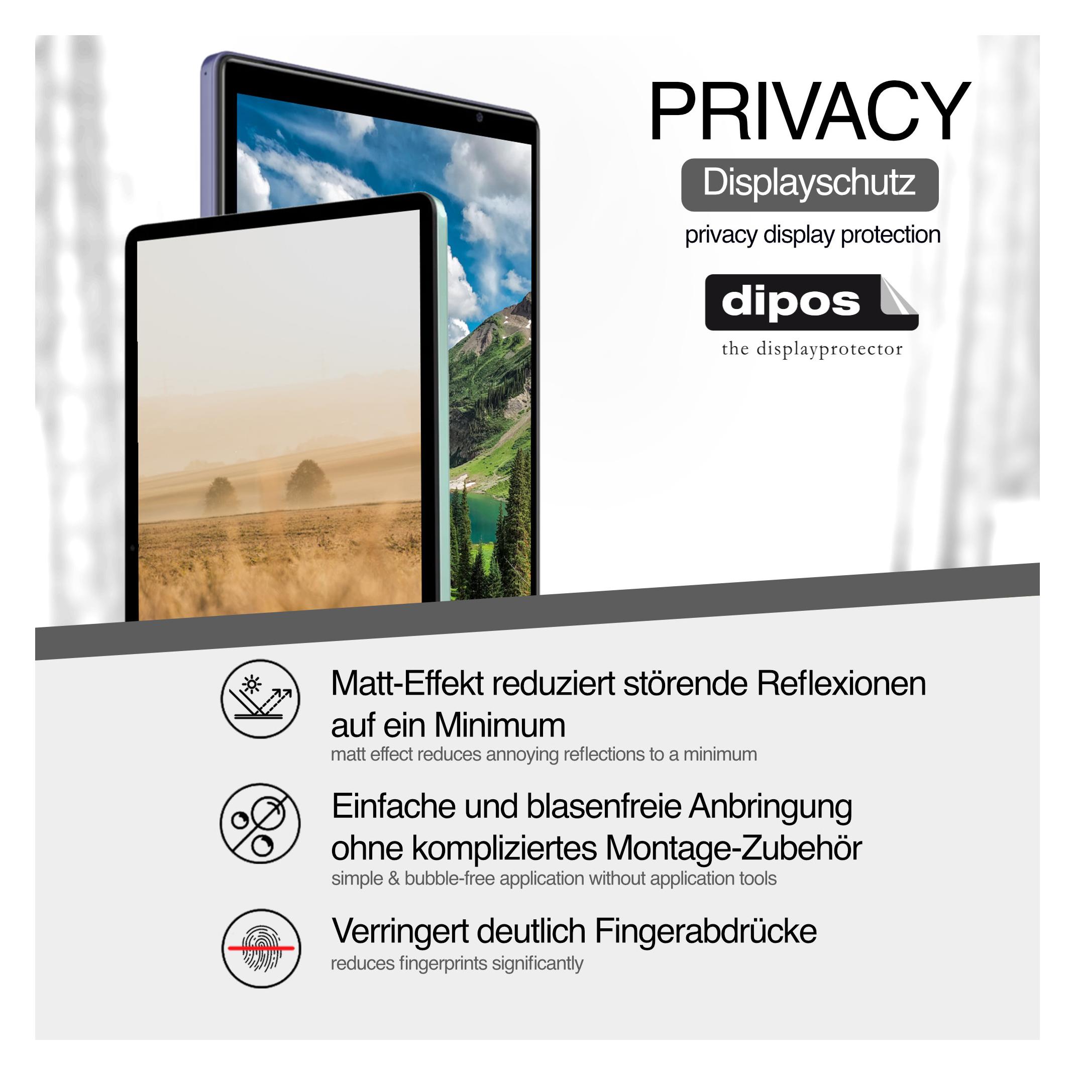 dipos I Protezione Vista Compatibile con Ulefone Armor 8 PRO Pellicola
