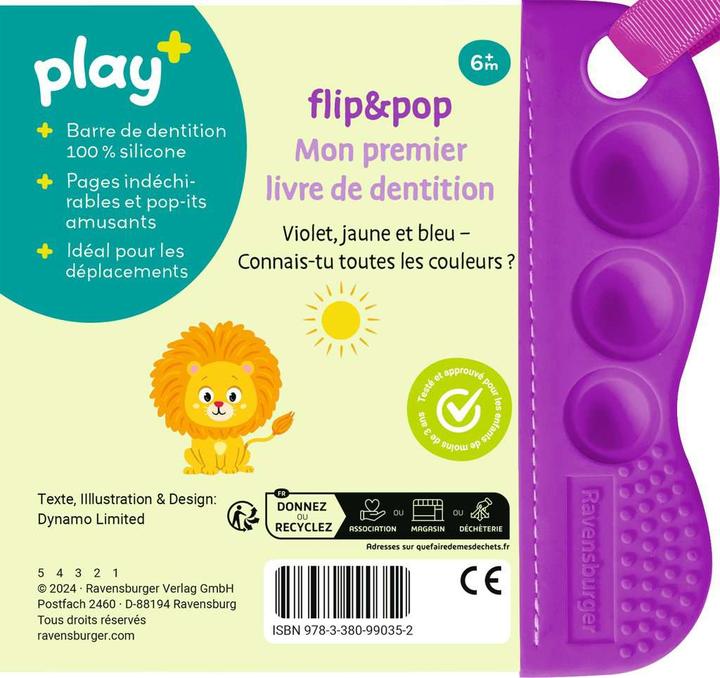 Immagine prodotto Ravensburger Libro flip pop a colori (Francese)