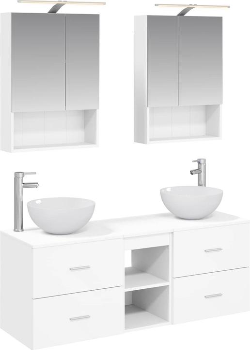 Produktbild vidaXL Badezimmerspiegel-Set (14.50 x 70 cm)