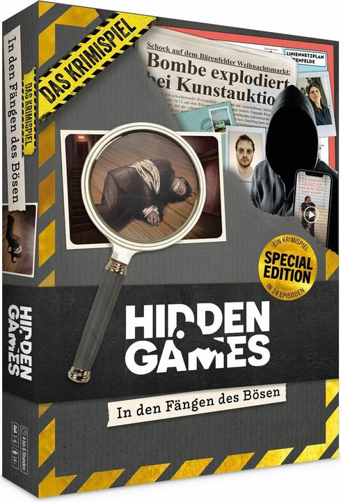 Hidden Games Special Edition Krimispiel (German, 1 - 6 Players)