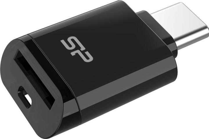 Productafbeelding Silicon Power Kaartlezer MicroSD USB 3.2 Gen 1 Type-C (Zwart)