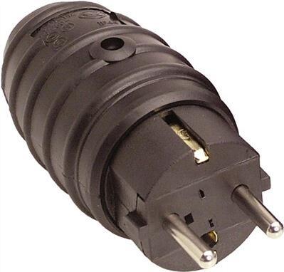 Actual product image As - Schwabe Rubber plug (CEE 7/7)