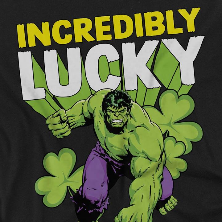 Produktbild Hulk Incredibly Lucky TShirt St PatricksTag (L)