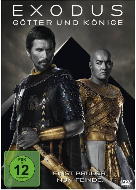 Actual product image Exodus Gods and Kings (DVD, 2014, German, English)