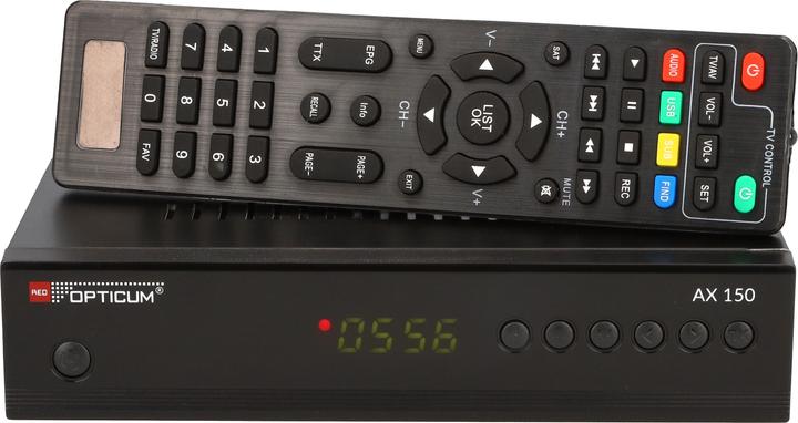 Actual product image Opticum HD AX150 30002 (DVB-S2, CI Shaft, Hard drive, CI+ slot)