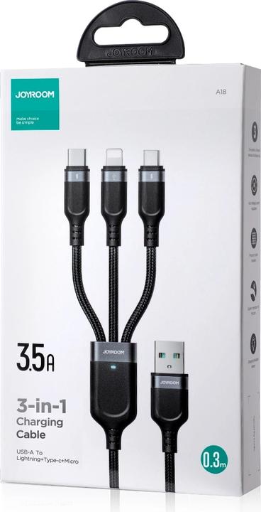 Produktbild Joyroom 3in1 (0.30 m, USB 3.0)