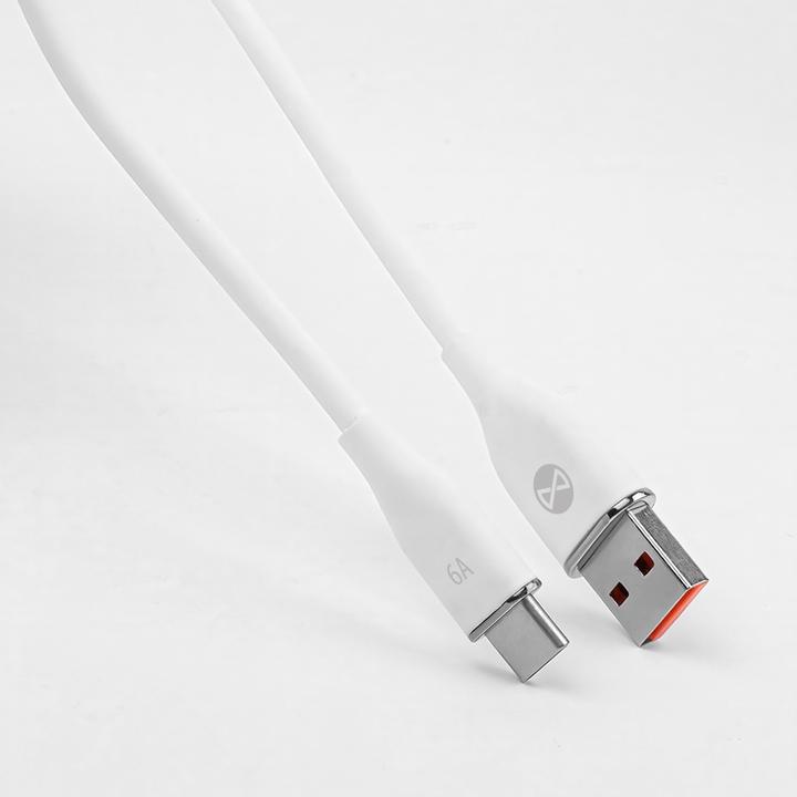 Immagine prodotto Forever cavo USB - USB-C 1,0 m 6A bianco (1 m, 66 W)