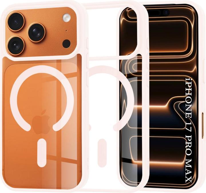 Actual product image Techsuit - MagSafe Pro - iPhone 17 Pro Max - Nude Pink (Apple iPhone 17 Pro Max)