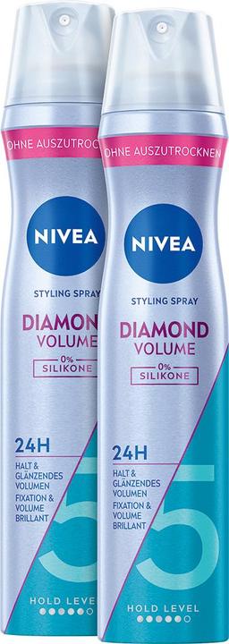 Image du produit NIVEA Diamant Volumen Haarspray DUO (500 ml)