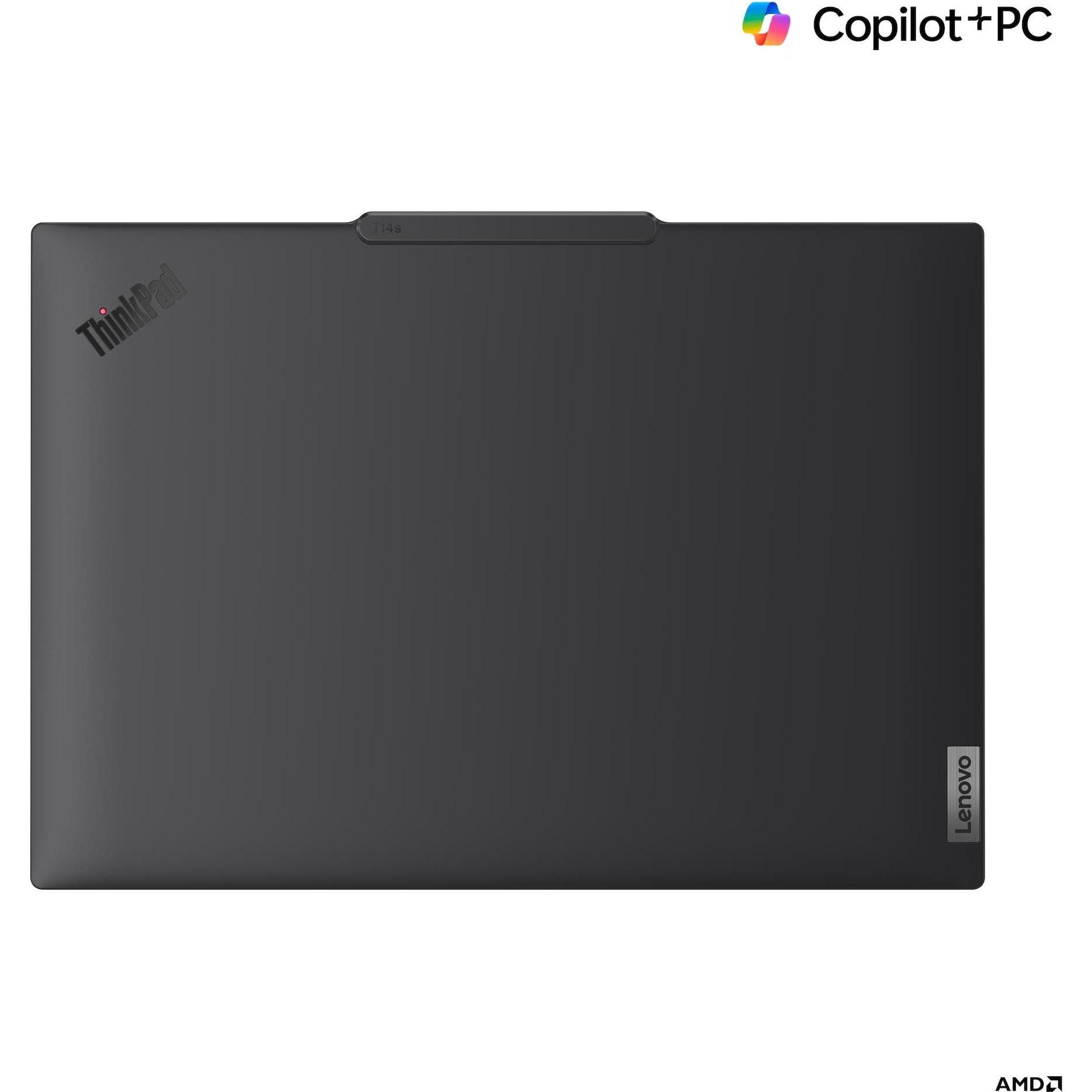 Lenovo ThinkPad T14s Gen 6 (AMD), Notebook Ersatzteile, Schwarz