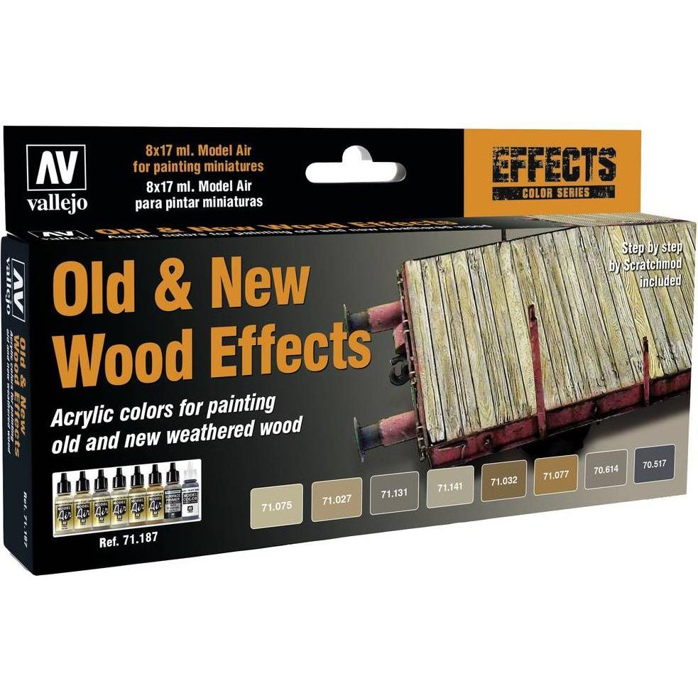 Vallejo Old and New Wood Effects Model Air (71187)