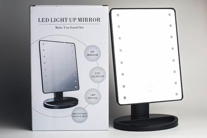 Actual product image Carl & Son MAKEUP mirror LED light #black 525 gr