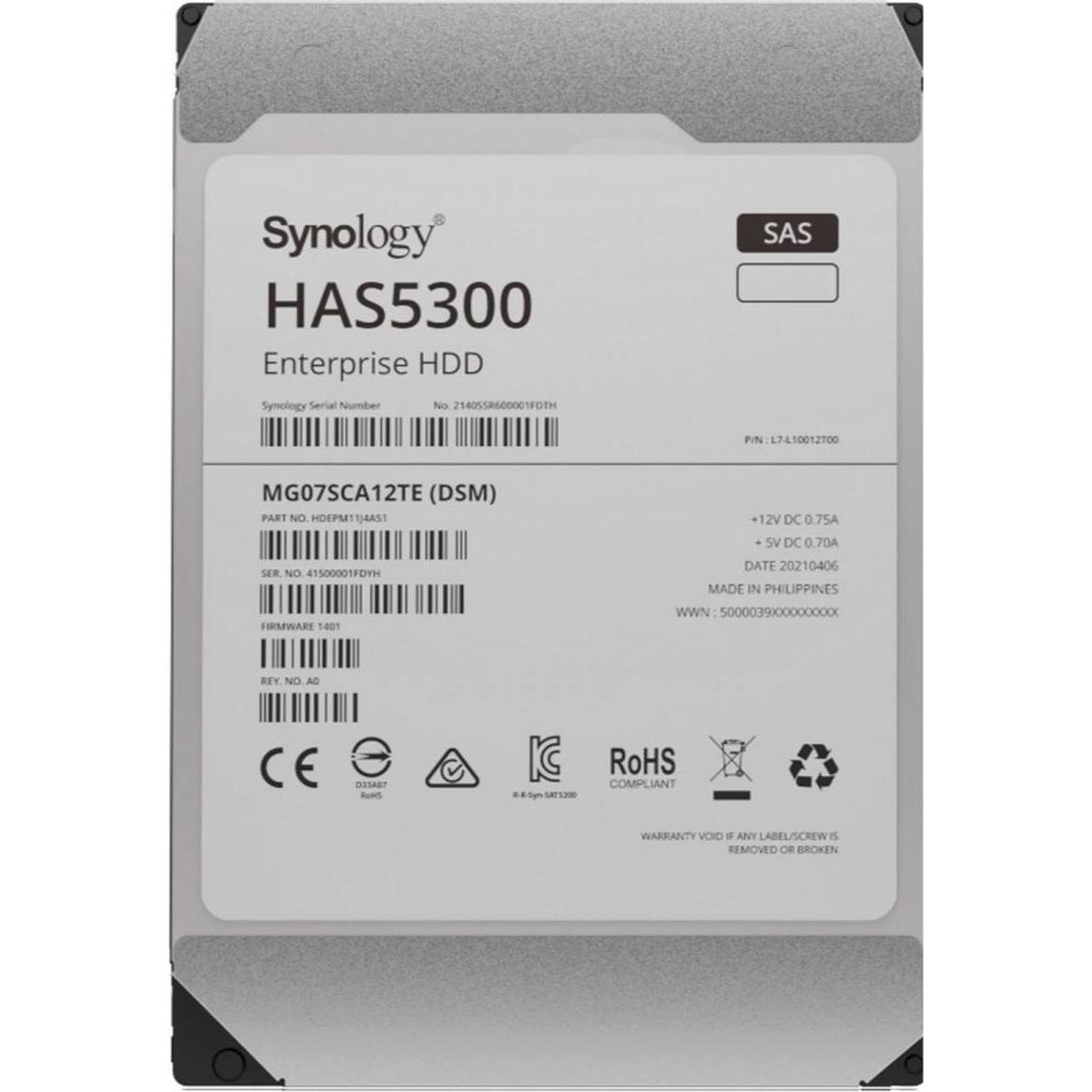 Thumbnail - Synology HAS5300-8T (8 TB, 3.5", CMR), Festplatte