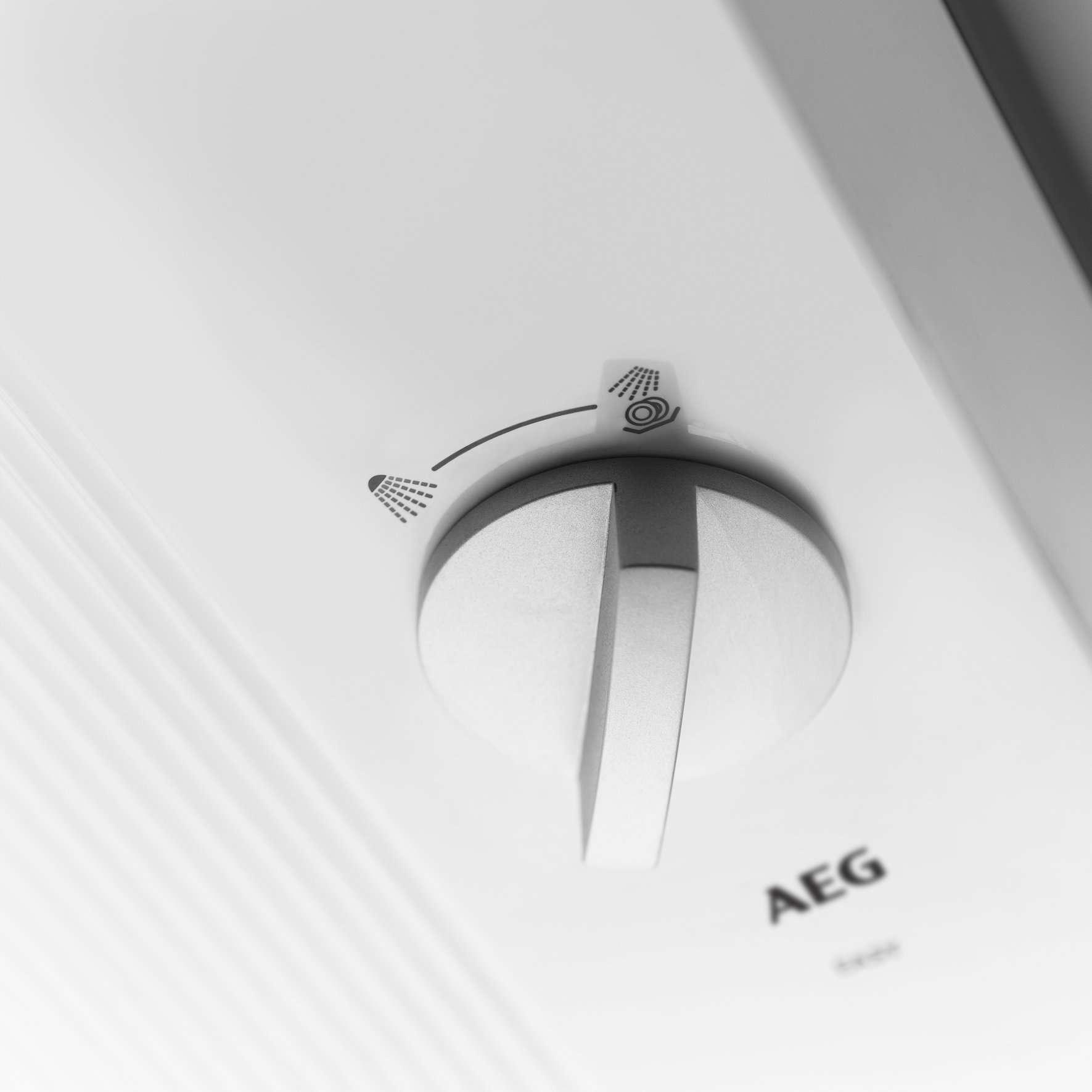 AEG Haustechnik, Warmwassergerät, DDLE EASY 24 kW Elektronischer Durchlauferhitzer, 2 Festtemperaturen Dusche 42 °C/Küch...