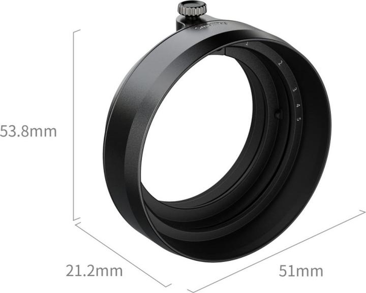 Actual product image SmallRig Lens Hood für X half