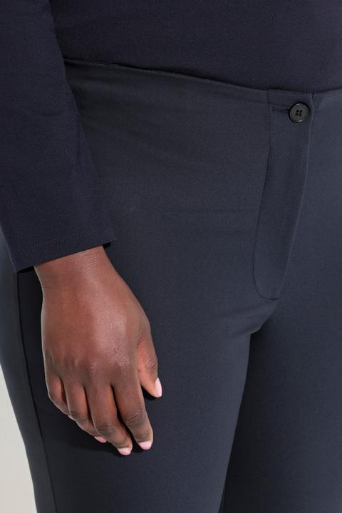 Produktbild Ulla Popken Bengalinhose Sienna, schmales Bein, Stretch, Elastikbund (50)
