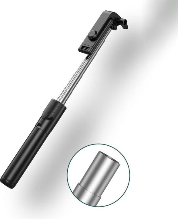 Produktbild Hurtel Selfie stick WHS1Y telescopic tripod 1m with phone holder - black