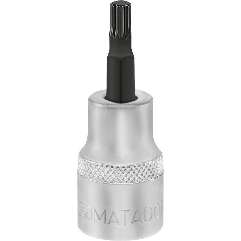 Matador, Chiave a bussola + esagonale, 30791100 Aussen-Vielzahn (XZN) Steckschlüssel-Bit-Einsatz M10 3/8" (10 mm) - Abtr