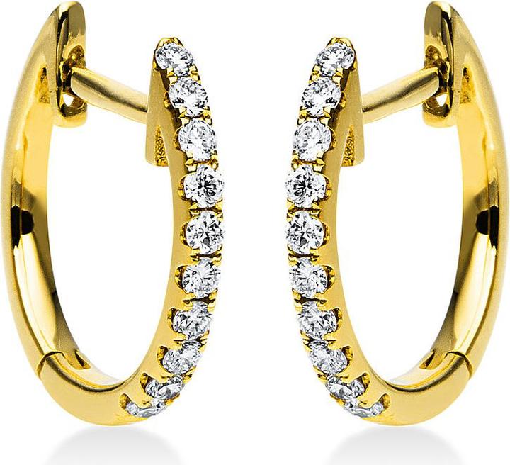 Actual product image Goldberg Diamant Creoles 18 ct GG (Yellow gold)